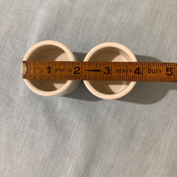 Ikea PS Varmeljushallare Interlocking White Ceramic Tealight Candle Holder - Picture 5 of 6